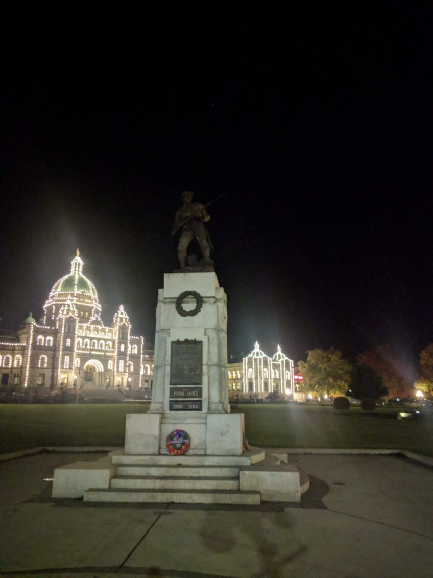 British Columbia Legislature Cenotaph